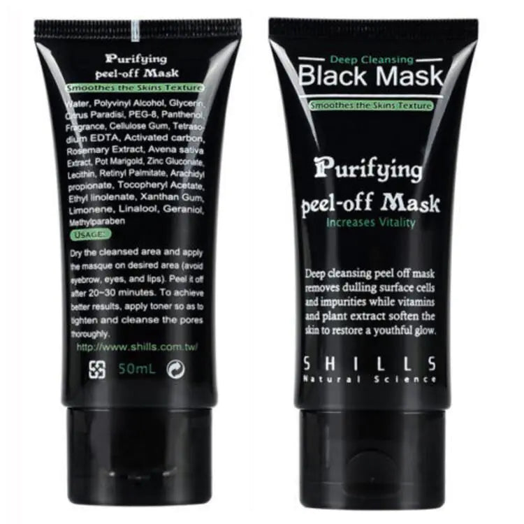 Activated Charcoal Blackhead Removal Mask and Strips