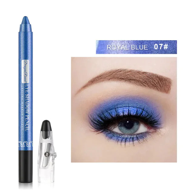 Pearlescent Multi-Color Eyeliner & Eye Shadow Stick with Built-in Penknife