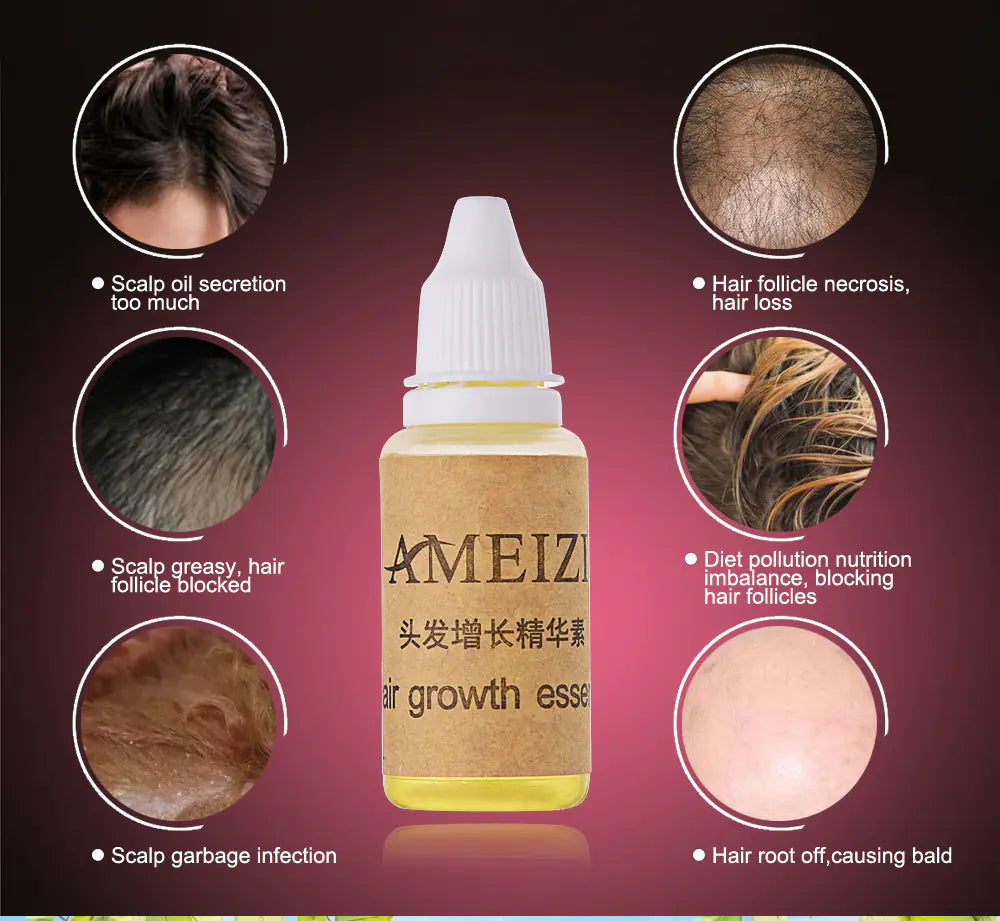 AMEIZII Hair Growth Liquid, Anti-Hair Loss Shampoo