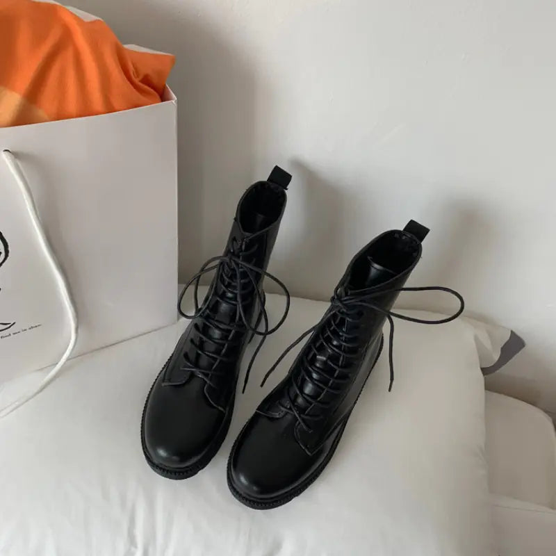 Motorcycle Boots, British Style, Martin Boots