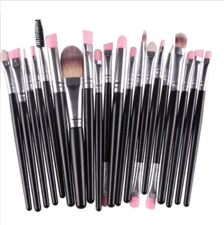 Makeup Brush Set – Loose Powder, Blush & Eyeshadow Brushes