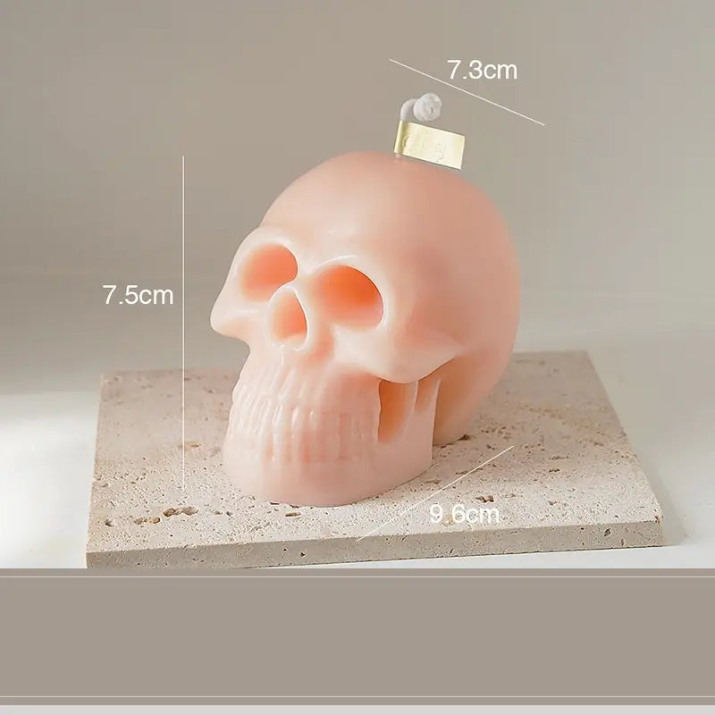 Day of the Dead Skull Aromatherapy Soy Wax Candle