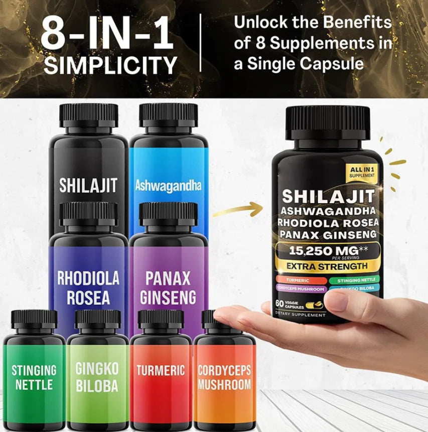 Nori Shilajit Sea Moss Resin Capsules