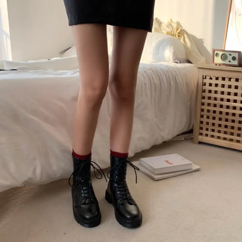 Motorcycle Boots, British Style, Martin Boots