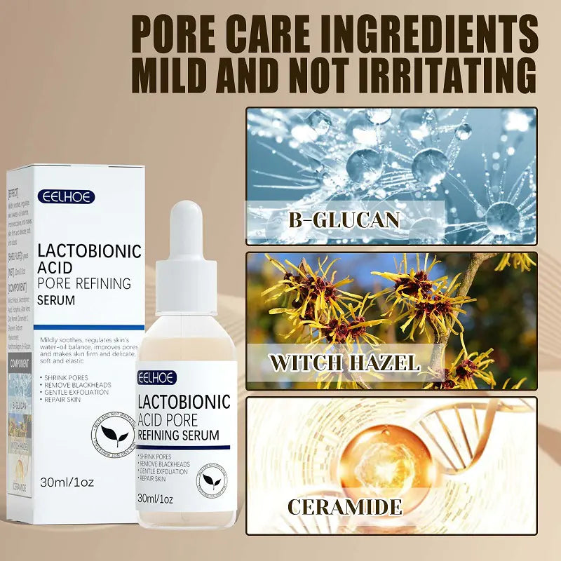 Lactobionic Acid Pore Minimizing Serum for Skin Care