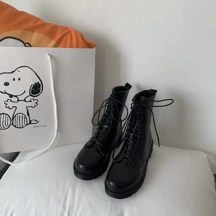 Motorcycle Boots, British Style, Martin Boots