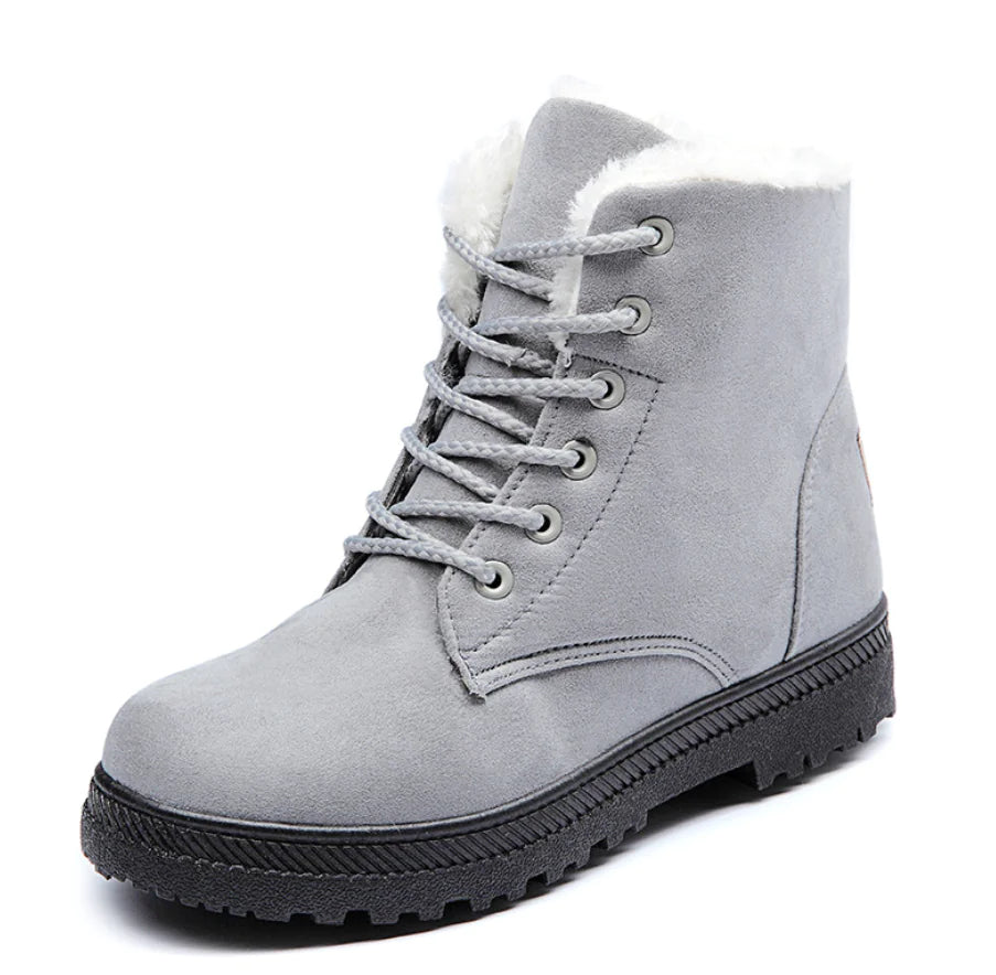 Winter Women's Cotton Boots - Trendy Warm Snow Boots