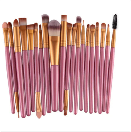 Makeup Brush Set – Loose Powder, Blush & Eyeshadow Brushes