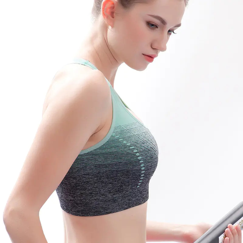 Sports Bra with Shockproof Design