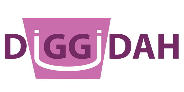 "Diggidah brand logo"