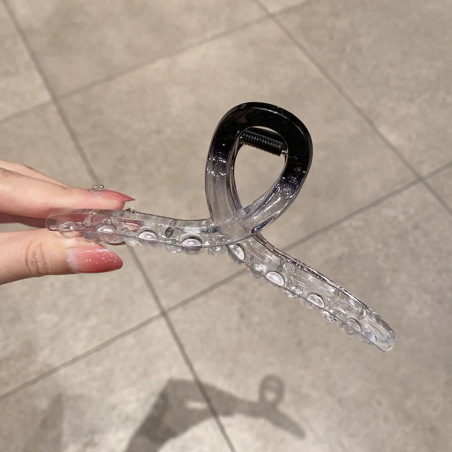 Women's Large Plastic Hair Clips for All Hair Types