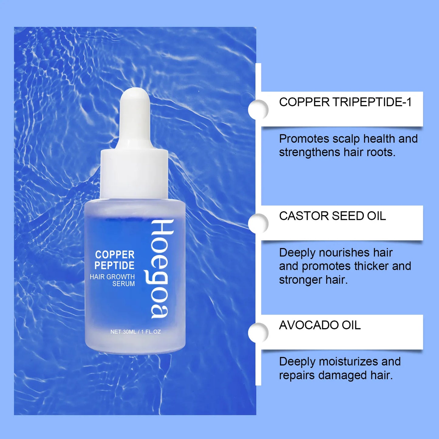 Copper Peptide Hair Growth Serum