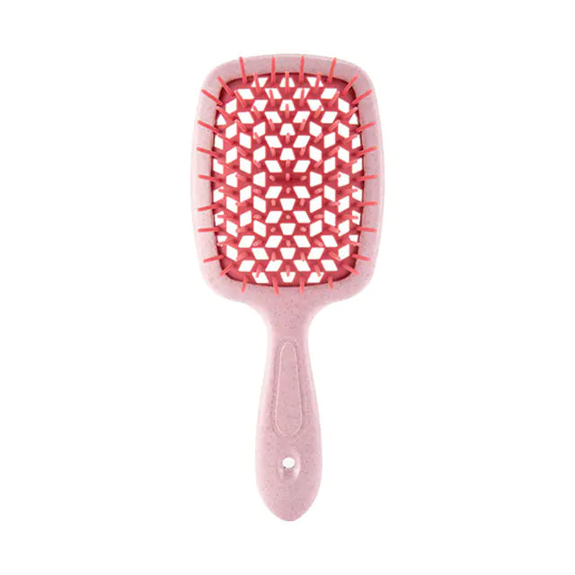 Hollowed Out Comb for Women's Long Hair & Shampoo