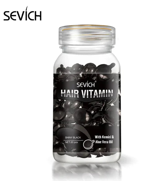 Hair Care Repair Capsules for Smoothing & Restoring Damaged Hair, 30 Capsules