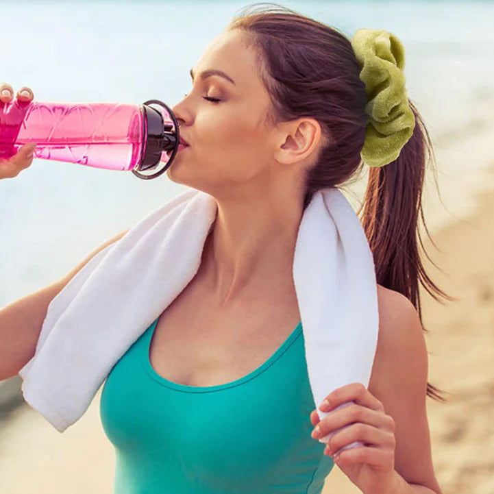 50 Colors Velvet Hair Ties - Fabric Scrunchies Set