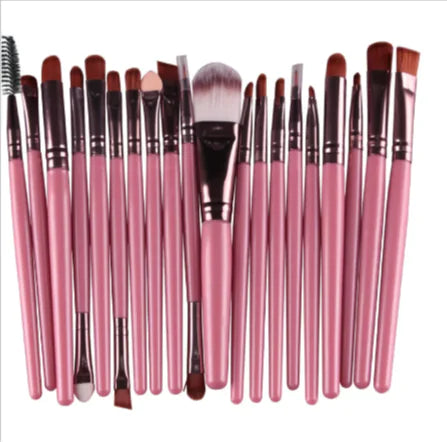 Makeup Brush Set – Loose Powder, Blush & Eyeshadow Brushes