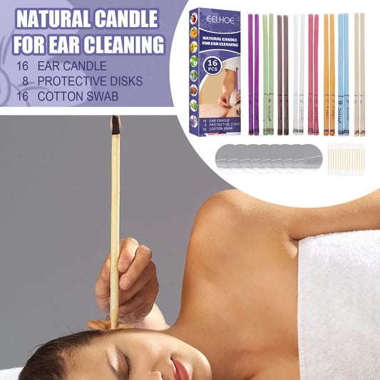 Aromatherapy Ear Candle Set for Relaxation and Care