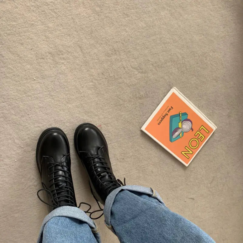 Motorcycle Boots, British Style, Martin Boots