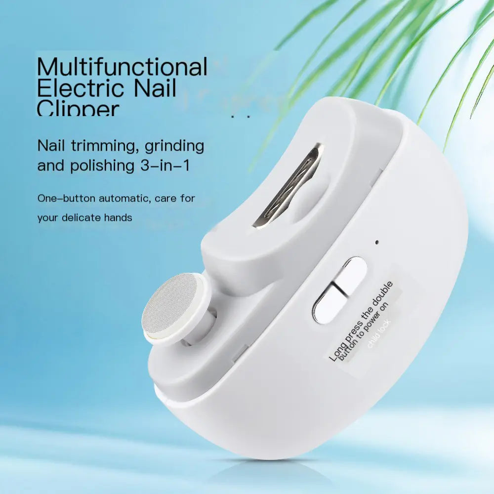 Electric Nail Drill with Light - 2-Speed Nail Tool