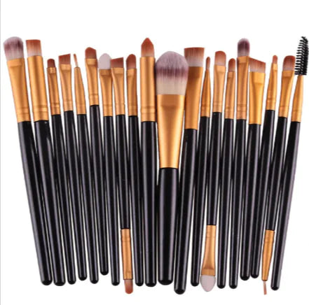 Makeup Brush Set – Loose Powder, Blush & Eyeshadow Brushes
