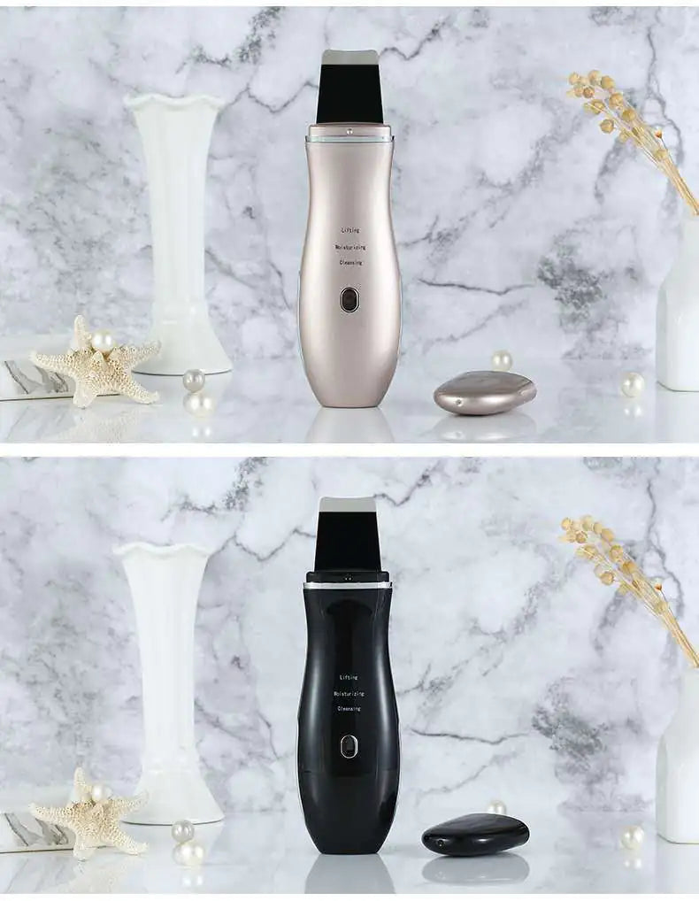 Ultrasound Skin Scrubber Facial Cleansing Device