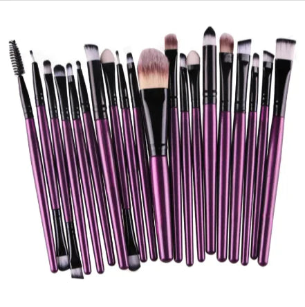 Makeup Brush Set – Loose Powder, Blush & Eyeshadow Brushes