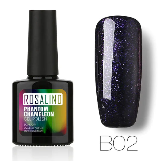 ROSALIND Eco-Friendly Chameleon Nail Gel Polish