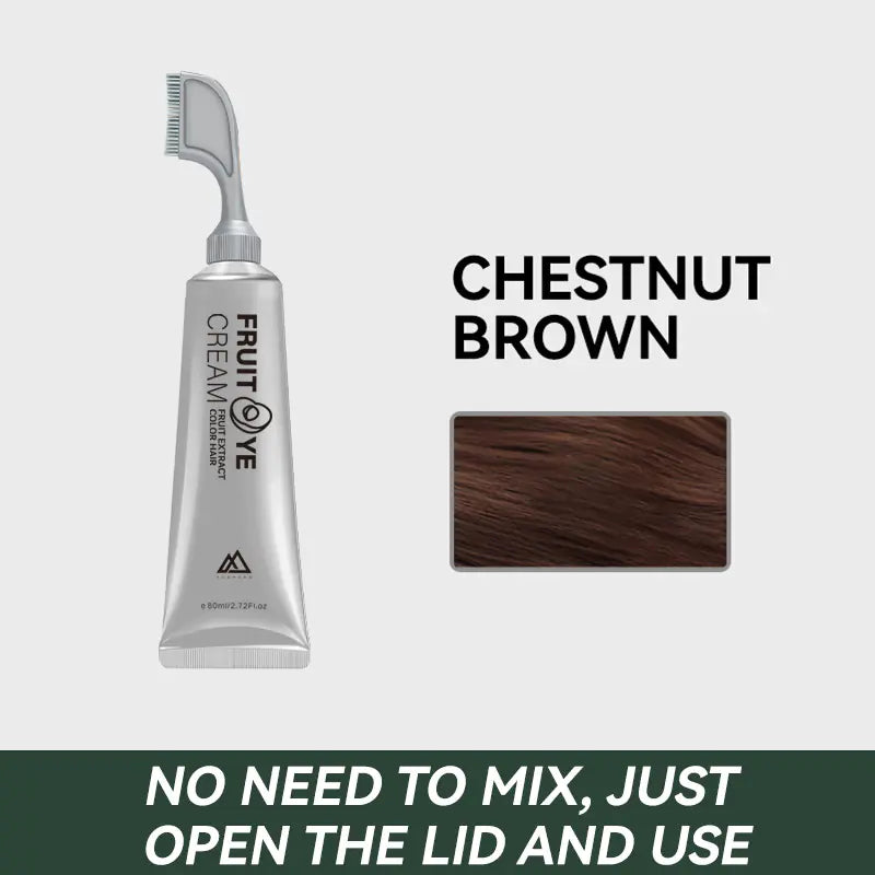 Genuine Natural Fruit Hair Dye for Black Hair Touch-Up