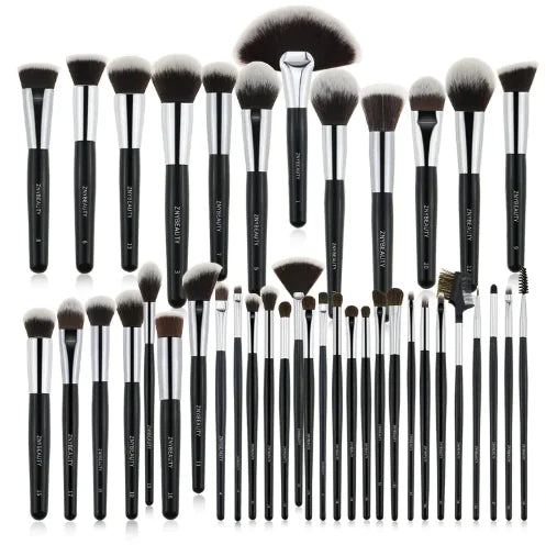 40 PCs Makeup Brush Set Soft Hair Eye Shadow Blush Face Powder Full Set