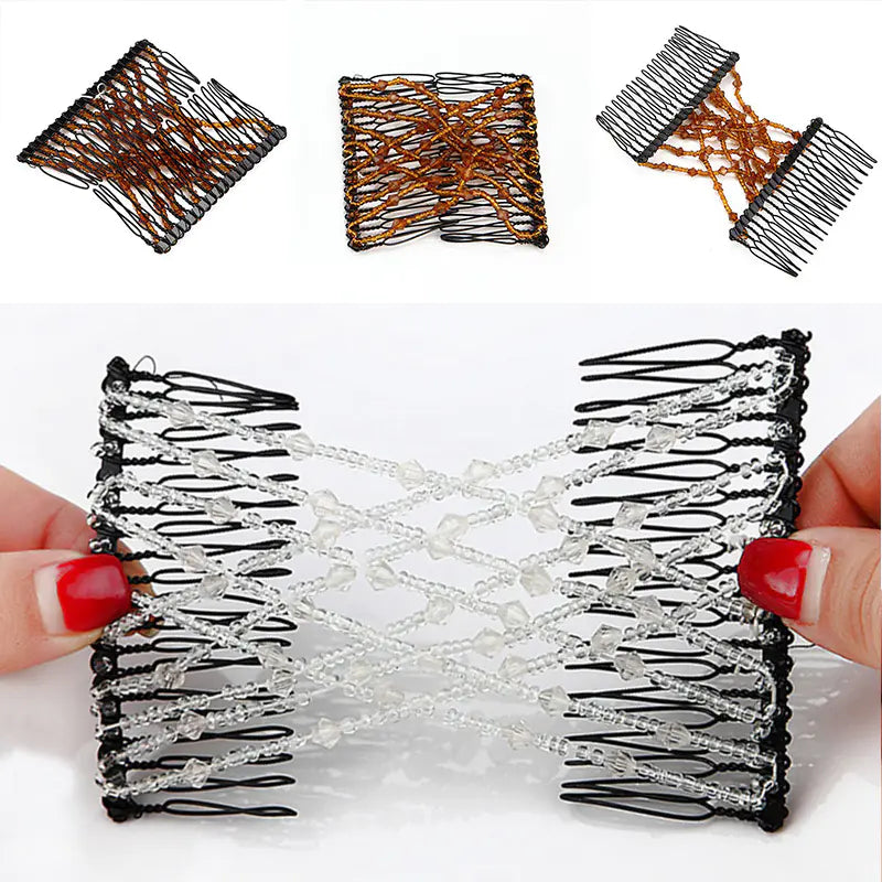Bead Hair Comb, Wire Hair Styling Tool, Hair Brush