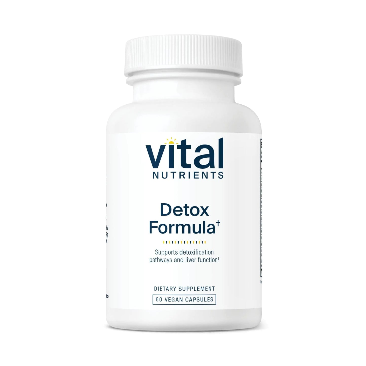 Vital Nutrients Detox Formula | Vegan Liver Detox | Antioxidant Supplement Promotes Liver & Detoxification Support | Gluten Dairy Soy Free | Non-GMO | 60 Capsules