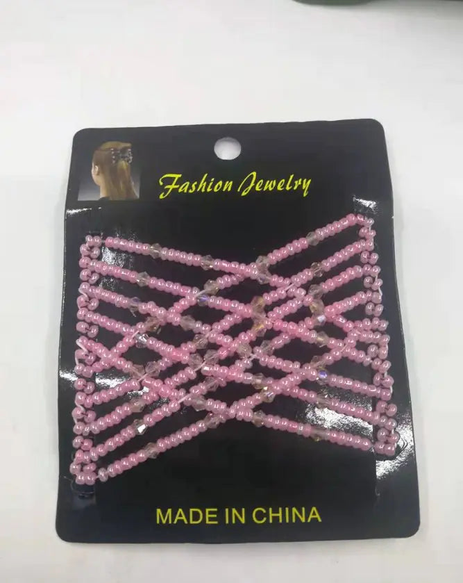 10 Versatile Hair Clips with Diamond Stone Design