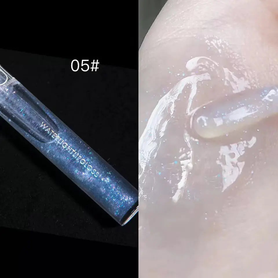 Non-Fading Glass Lip Mirror Glossy Lip Glaze