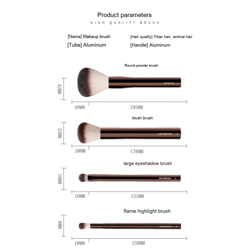 HOURGLASS - Elegant Makeup Application Brush Set
