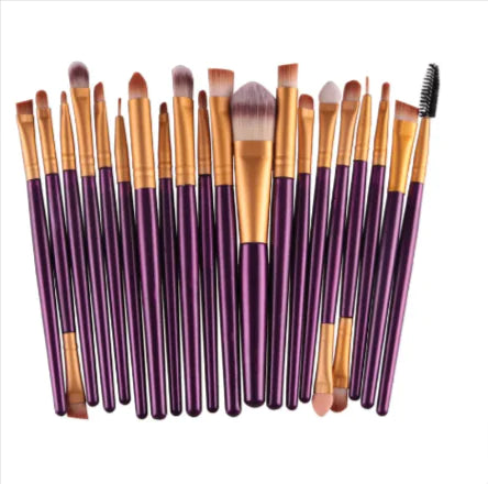Makeup Brush Set – Loose Powder, Blush & Eyeshadow Brushes