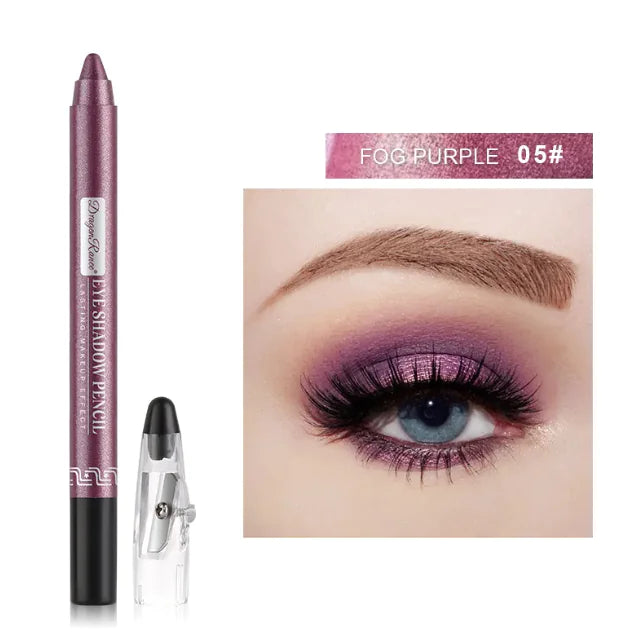 Pearlescent Multi-Color Eyeliner & Eye Shadow Stick with Built-in Penknife