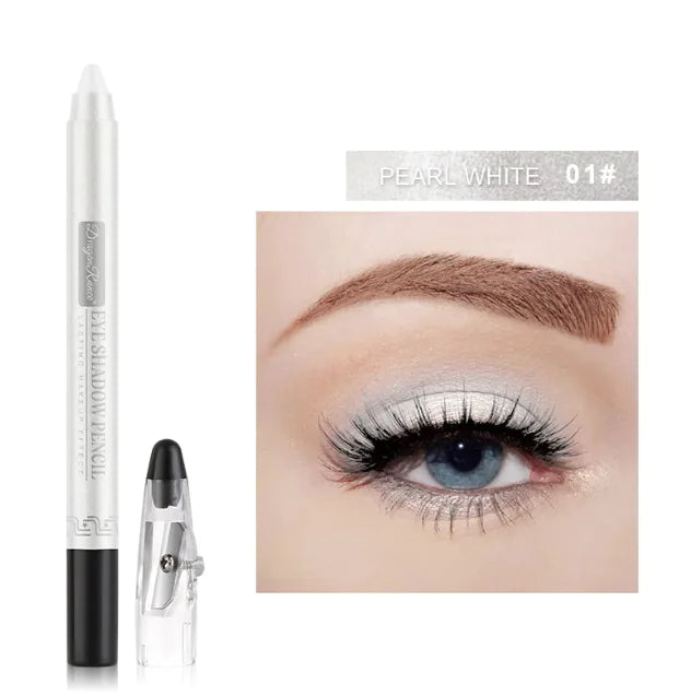 Pearlescent Multi-Color Eyeliner & Eye Shadow Stick with Built-in Penknife