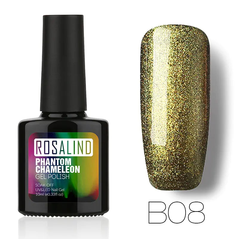 ROSALIND Eco-Friendly Chameleon Nail Gel Polish