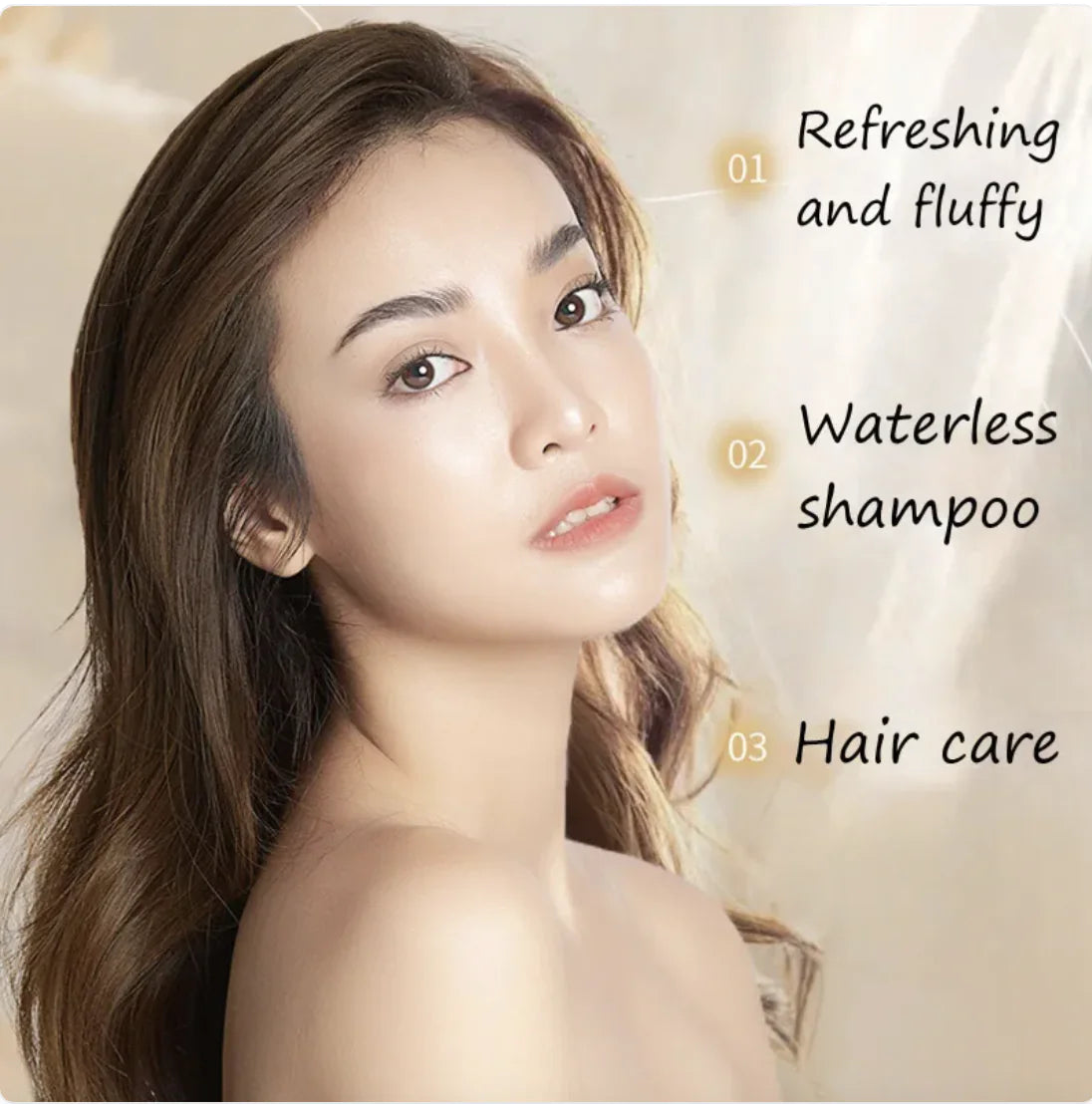 Women's Wash-Free Shampoo Spray