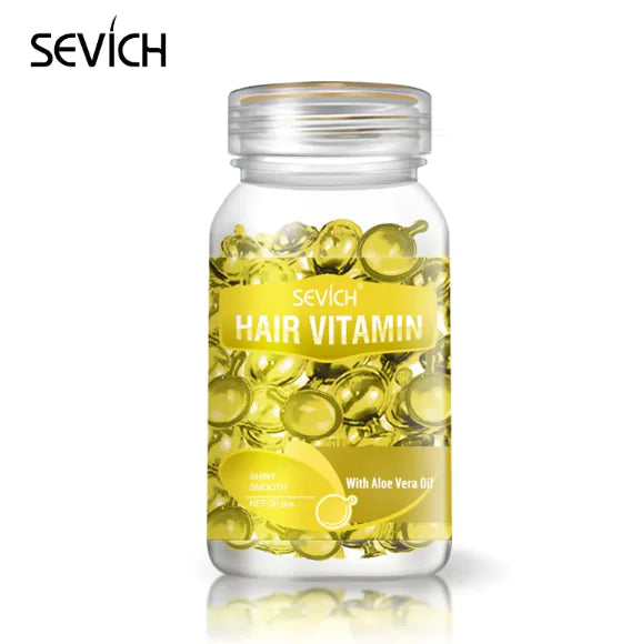 Hair Care Repair Capsules for Smoothing & Restoring Damaged Hair, 30 Capsules