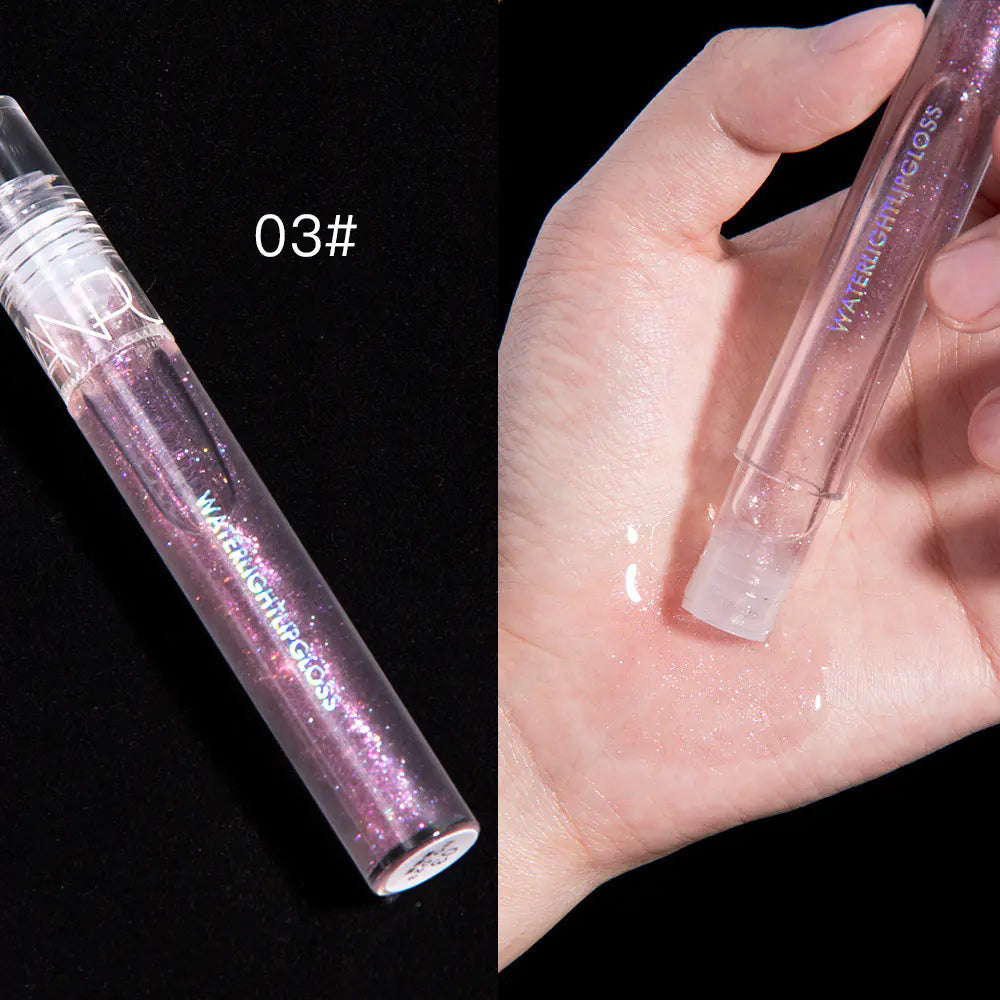 Non-Fading Glass Lip Mirror Glossy Lip Glaze