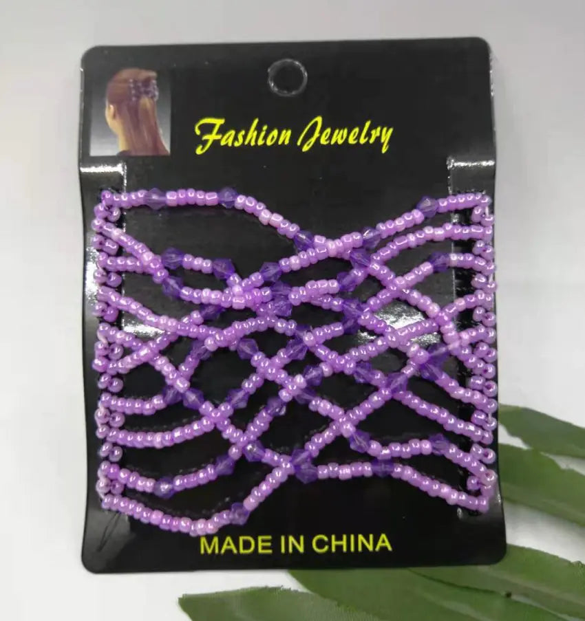 10 Versatile Hair Clips with Diamond Stone Design