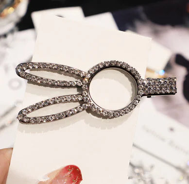 JENNIE Inspired Bling Rhinestone Hair Clips for Women