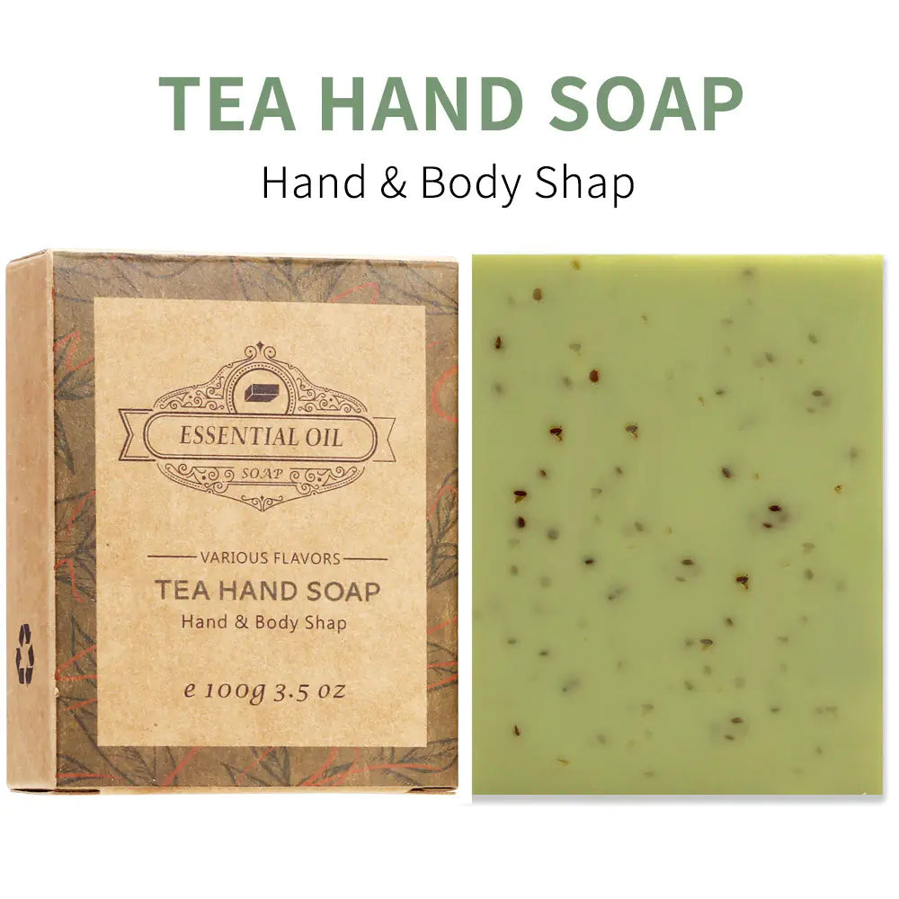 Lavender Plant Oil Scrub Soap for Holiday Gifts