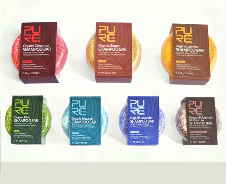 Handmade Herbal Jasmine Solid Shampoo Soap (100% Vegan)