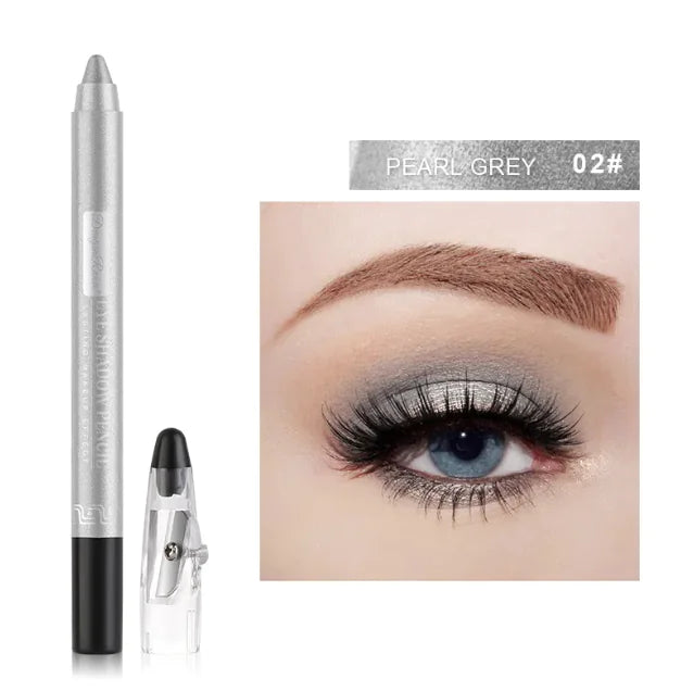 Pearlescent Multi-Color Eyeliner & Eye Shadow Stick with Built-in Penknife