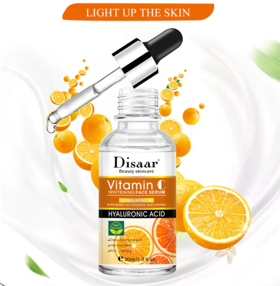 Hyaluronic Acid & Vitamin C Face Serum