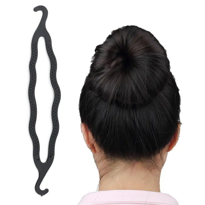 Double Hook Hair Clips, Hair Bun Maker, Magic Hair Stick